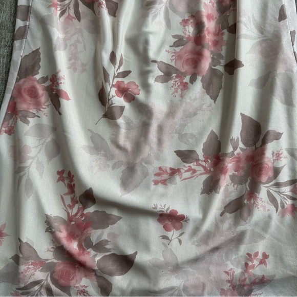 Shein Floral Print Criss Cross Back Dress - Picture 4 of 13